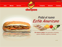 Tablet Screenshot of choripaso.com